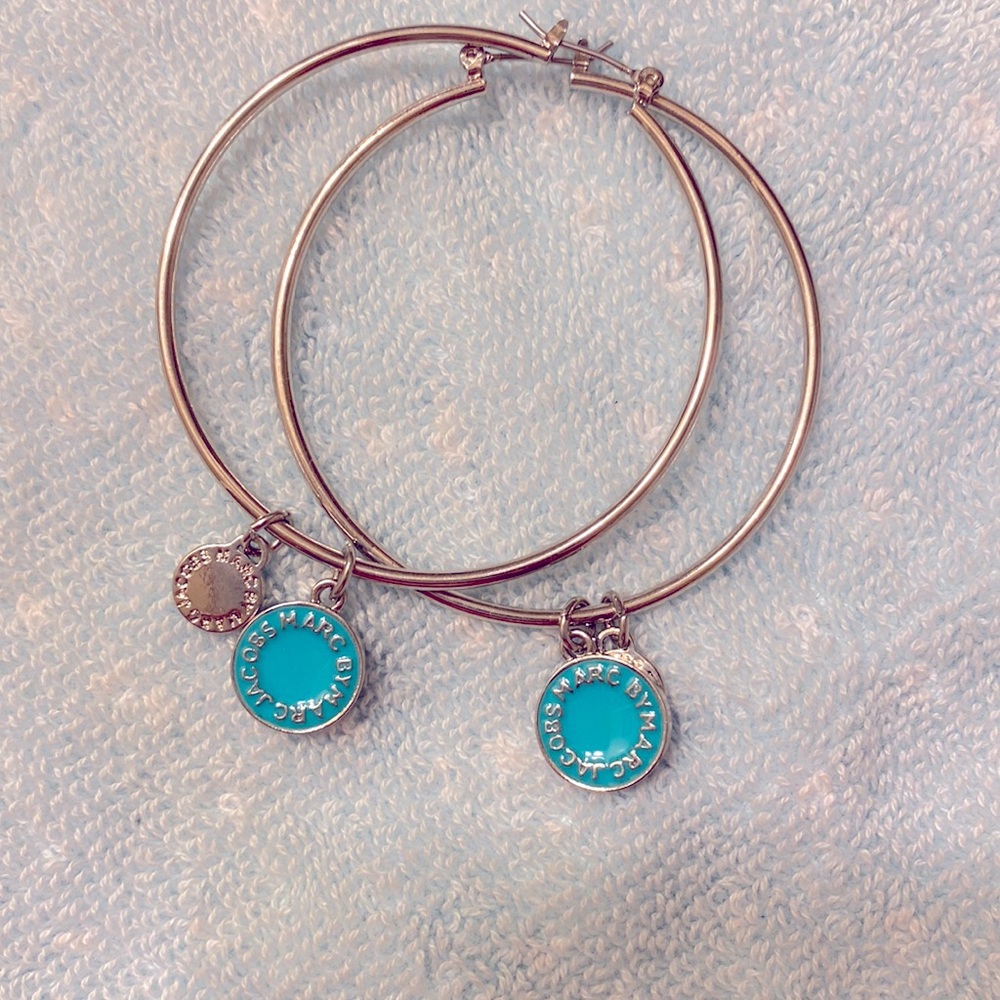 Marc Jacobs hoop earrings